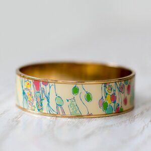 NWT Lilly Pulitzer Pop! Balloon Bangle Bracelet 🎈 Perfect condition